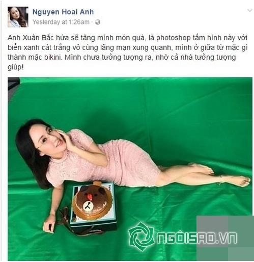 BTV Hoài Anh, BTV Hoài Anh photoshop, BTV Hoài Anh bị sửa ảnh