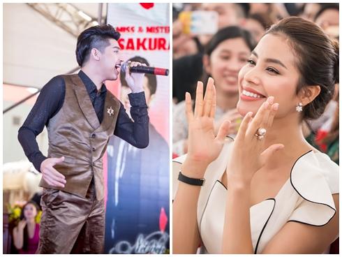 Phạm Hương hào hứng vỗ tay hát theo Noo Phước Thịnh