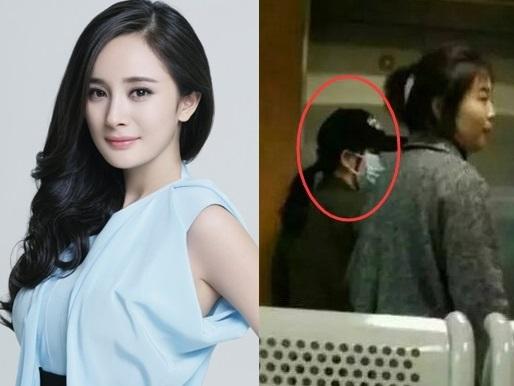 Dương Mịch xuất hiện tại bệnh viện phụ sản, công ty phủ nhận đi khám thai