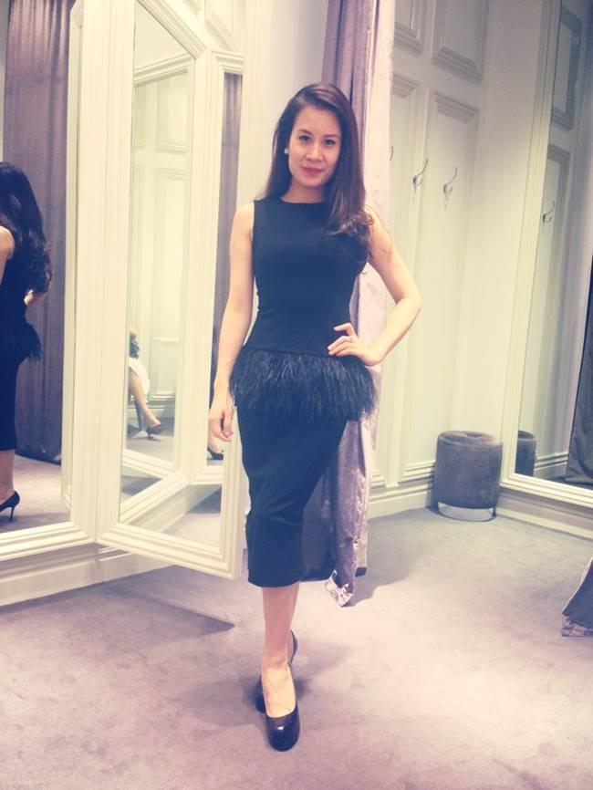 Nhờ ngoại hình xinh đẹp, dáng chuẩn nên phong cách ăn mặc của Ngọc Hương được đánh giá khá cao.