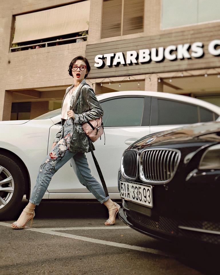 Ba kieu quan jean duoc long sao Viet nhat hinh anh 12