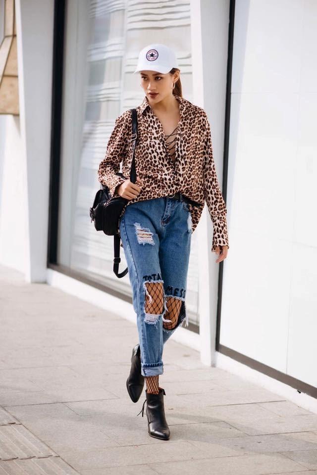 Ba kieu quan jean duoc long sao Viet nhat hinh anh 4