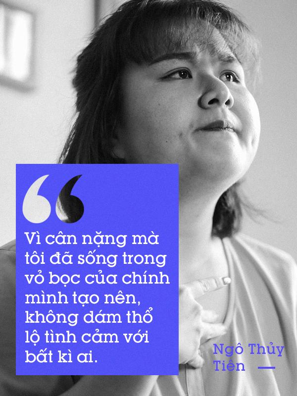 Từ câu chuyện bị đuổi diễn, sống khép mình vì béo đến quyết định cắt mỡ bụng giảm 40kg của Ngô Thủy Tiên! - Ảnh 6.