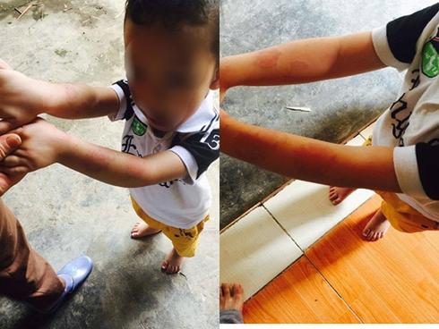 Bố thắt tim quay cảnh Hiệu trưởng và 2 giáo viên dọa cắm điện, bế ngược con thả vào máy vặt lông gà