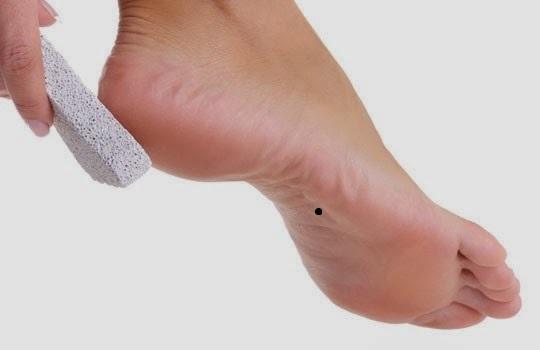 Xem bói nốt ruồi ở trong lòng bàn chân