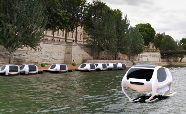 Chiếc taxi dưới nước đầu tiên trên thế giới sẽ xuất hiện ở Paris - Ảnh 1.