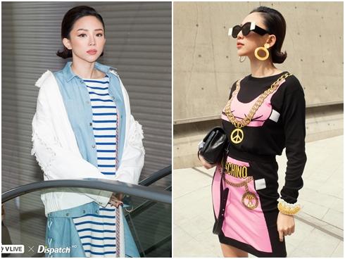 Tóc Tiên diện áo buông lơi khi làm khách mời danh dự tại Seoul Fashion Week