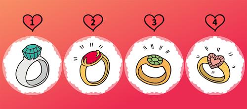 Chọn nhẫn hé lộ khả năng thoát kiếp FA để biết bao giờ lấy chồng