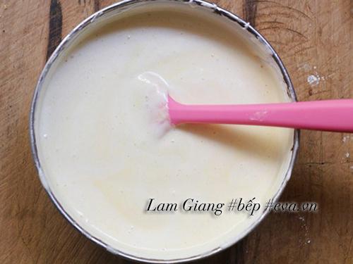 Trang mieng tuyet voi voi banh pudding chanh nuong thom lung