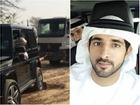 Thái tử đẹp trai của Dubai mang xe sang ra giải cứu xe tải mắc kẹt giữa sa mạc