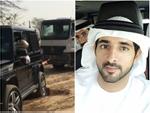 Thái tử đẹp trai của Dubai mang xe sang ra giải cứu xe tải mắc kẹt giữa sa mạc