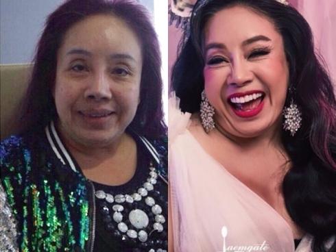 Nhan sắc khác 'một trời một vực' của nữ đại gia Thái Lan 'yêu' 28 lần mỗi ngày