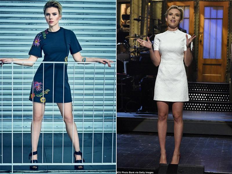 Thoi trang giau nhuoc diem cua my nhan nong bong Scarlett Johansson hinh anh 1