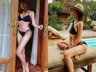 FB 24h: Elly Trần tự tin diện bikini khoe vóc dáng 'vạn người mơ' sau hai lần sinh nở