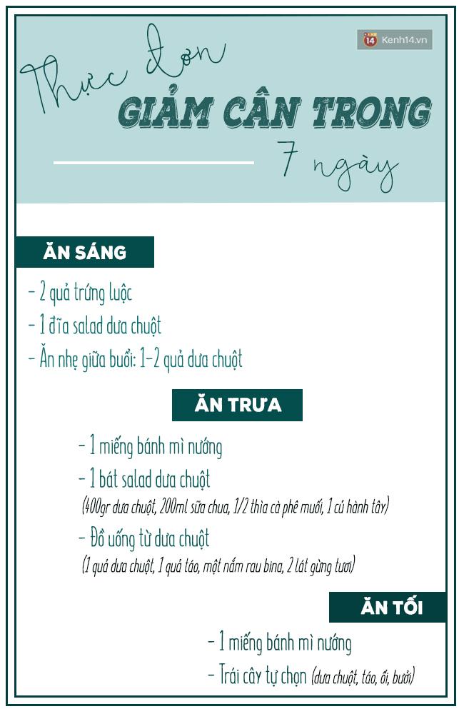 Giảm tối đa 7kg nhờ áp dụng thực đơn với dưa chuột - Ảnh 2.