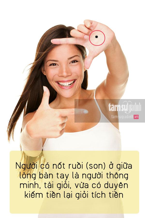 7 nốt ruồi thay đổi vận mệnh chúng ta nằm ở đâu?