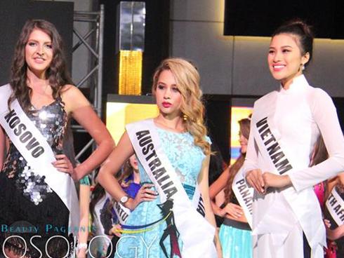 Lọt top 10, Nguyễn Thị Thành tăng cơ hội tranh vương miện 'Miss Eco International 2017'