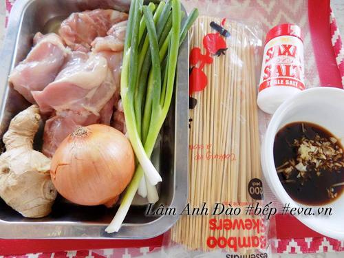 Ga nuong hanh de lam, thom ngon phai biet!