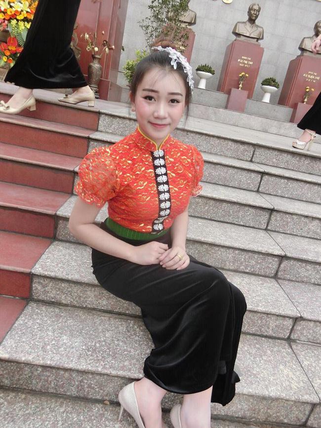 Nữ sinh Lào 19 tuổi cực xinh và nổi bật trong cuộc thi Hoa khôi Đại học Tây Bắc - Ảnh 4.