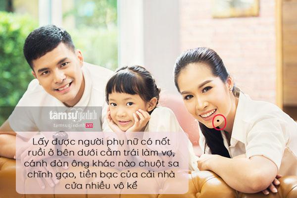 Nhận diện người phụ nữ vượng phu qua 7 nốt ruồi bí mật