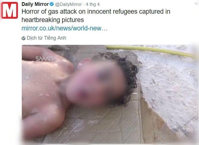 Phut hap hoi cua cau be Syria sau vu tan cong hoa hoc 'gay bao' mang hinh anh 1