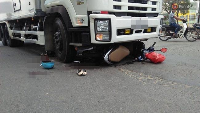 Người phụ nữ mang thai tử vong sau khi bị cuốn vào gầm xe tải trên đường phố Sài Gòn - Ảnh 3.