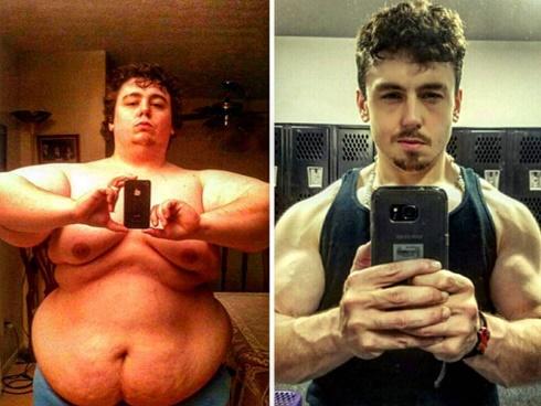 Giảm 105kg trong 3 năm, anh chàng 