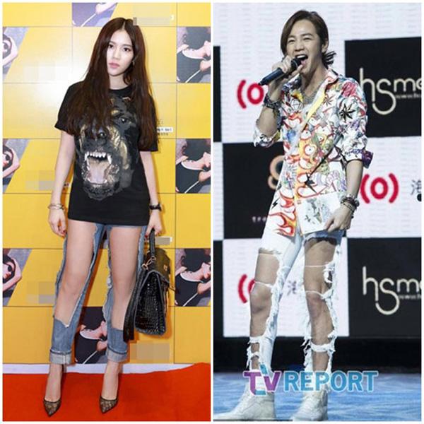 23d42a24ba16c552405976a721758cfe Sao Việt, sao ngoại thi nhau diện jeans rách te tua