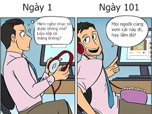 Truyện tranh: 'Nai tơ' và 'cáo già' công sở khác gì nhau?