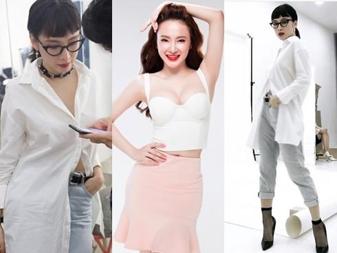 Angela Phương Trinh gây tranh cãi khi 'quên' nội y trong lúc chụp hình