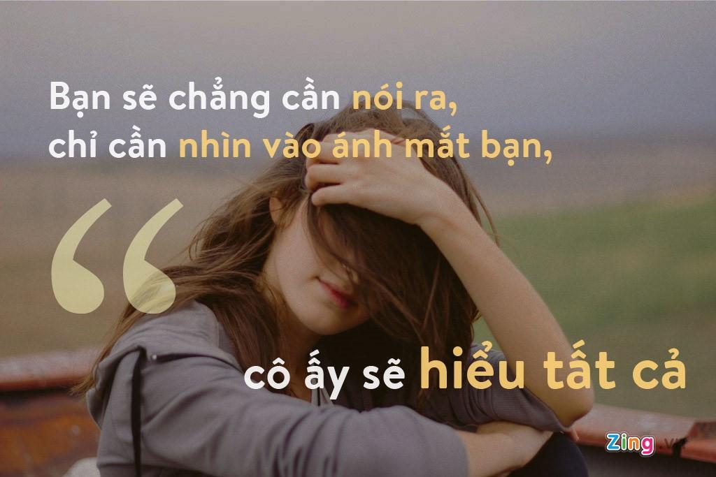 Đôi khi ánh mắt là phương tiện giao tiếp giữa bạn và nửa kia. Sự tinh tế sẽ giúp cô ấy hiểu mọi điều mà bạn không cần nói ra.