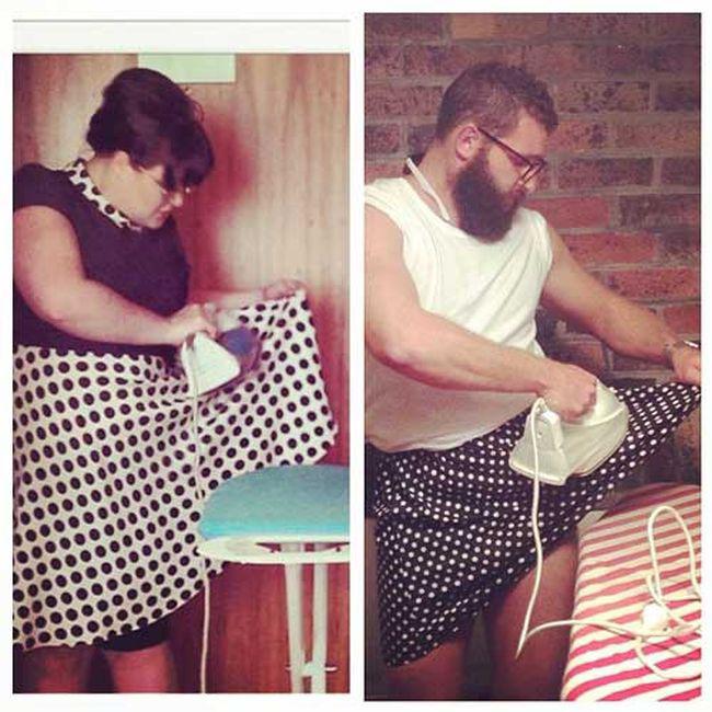 nga ngua voi chang trai thich "nhai" anh tren mang hinh anh 6