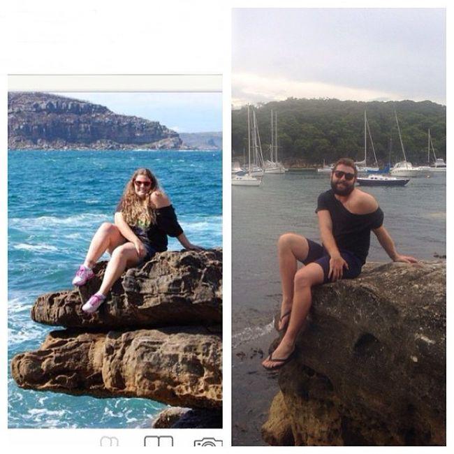 nga ngua voi chang trai thich "nhai" anh tren mang hinh anh 12