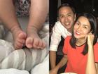 FB 24h: Ông xã Tăng Thanh Hà lần đầu công khai con gái mới sinh