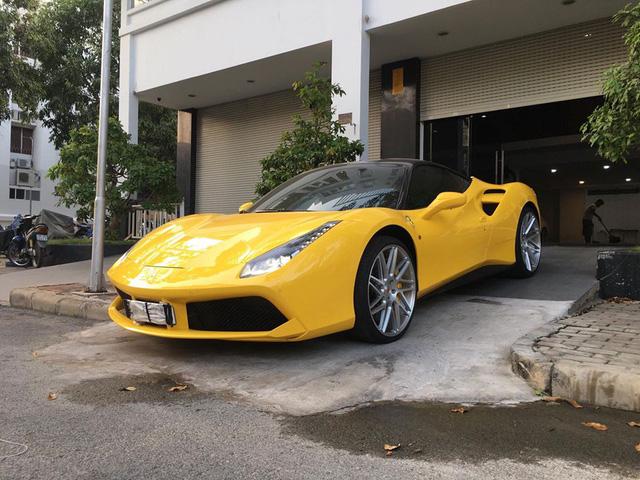 Ferrari 488 GTB của đại gia Hà Nội xuất hiện trong garage Cường Đô-la - Ảnh 1.