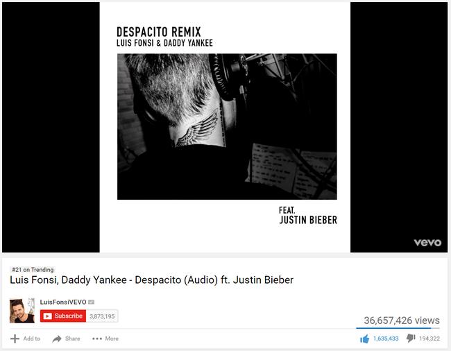 Ca khúc mới của Justin Bieber vừa ra đã phá kỷ lục YouTube 2017 - Ảnh 3.