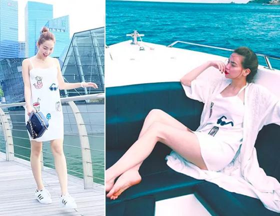 gu thoi trang "chi chi, em em" cua ha ho va minh hang ngay con than thiet - 2