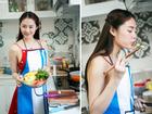 Gợi cảm ngay cả khi vào bếp, Linh Chi khiến ai cũng muốn được ăn cơm nhà mỗi ngày