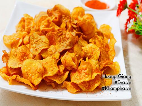 Tu lam bim bim khoai lang lac muoi ot gion tan