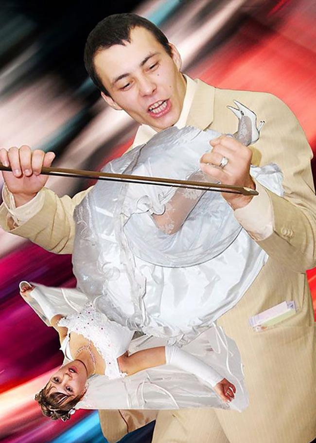 17 thảm họa ảnh cưới do các thợ photoshop không có tâm chỉnh sửa - Ảnh 25.