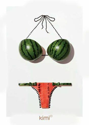 Mới đây, bộ sưu tập bikini hoa quả cực kì ngon mắt đang được cư dân mạng chia sẻ rầm rộ.