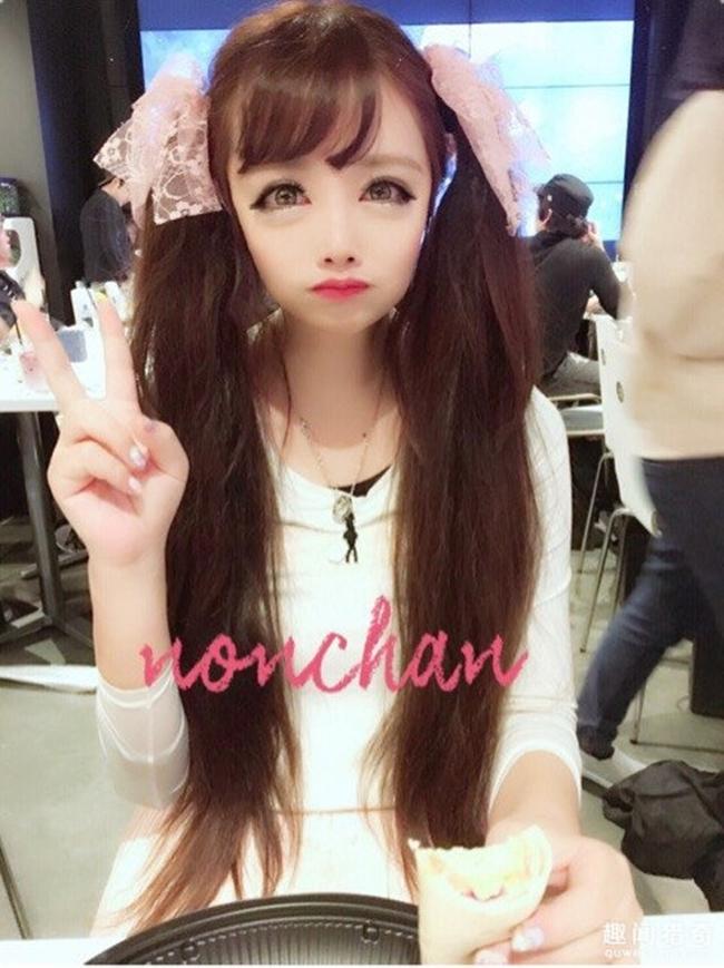 Cô gái được mệnh danh người đẹp anime Nhật Bản: Sự kết hợp kinh dị giữa công nghệ thẩm mỹ, hóa trang và photoshop - Ảnh 4.