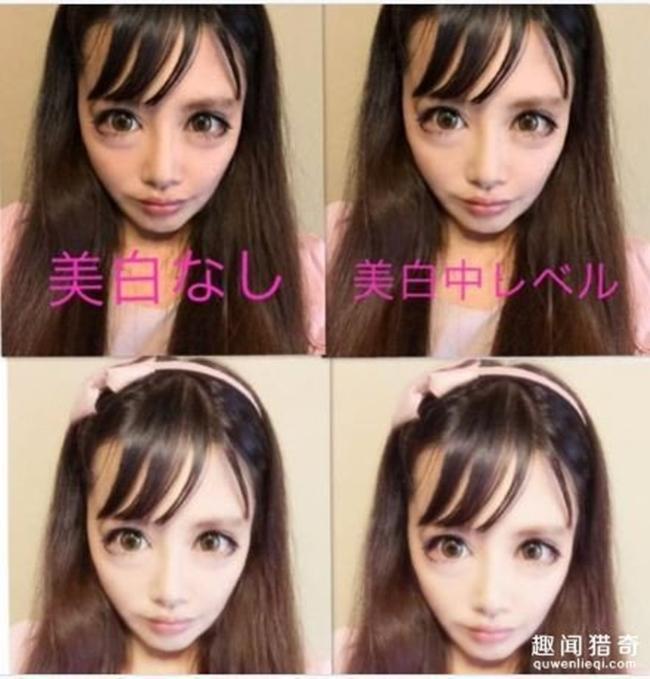 Cô gái được mệnh danh người đẹp anime Nhật Bản: Sự kết hợp kinh dị giữa công nghệ thẩm mỹ, hóa trang và photoshop - Ảnh 9.