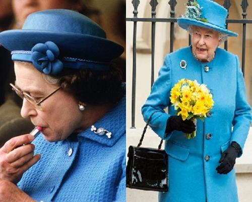 Elizabeth II là một người phụ nữ hiện đại. Ở tuổi 91 bà dùng điện thoại và mạng xã hội như bao người trẻ tuổi khác. Ngoài ra, túi xách và son môi cũng là những vật bất ly thân của Nữ hoàng khi ra ngoài.