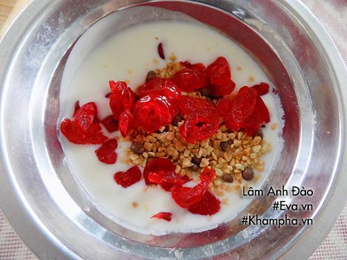 cach lam kem chuoi sua chua vua ngon vua re - 2