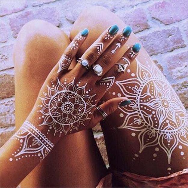 Henna Tattoo  cách khoe da thịt đầy nghệ thuật  2sao