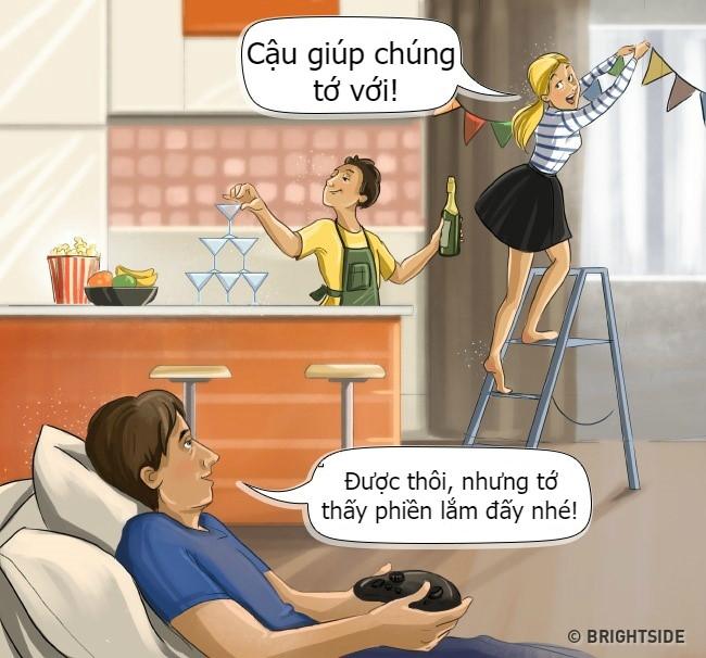 Một người đồng ý giúp bạn không có nghĩa họ vui lòng khi làm điều đó.