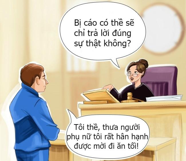 Lời tuyên thệ trong một phiên tòa 