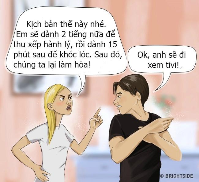 Sự thật đằng sau những lời cãi vã của các đôi vợ chồng.