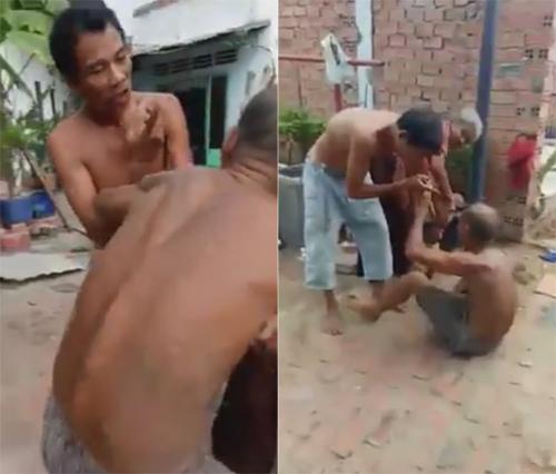 mac chau gai van xin, nguoi cau ruot khong ngung danh bo me gia yeu hon 80 tuoi - 3